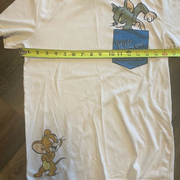 Tom and Jerry White T-Shirt - Picture 4 of 5